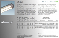 LED TL Armatuur | 230V | 2 x 24W | VV 44W TL | IP 54