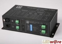 LED Controller | Controller 100-240V | 2 Kanalen | 24V | 75W Per Kanaal | Type 3m