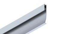 LED Profiel Baseboard | Plint | 101,2 x 12,5 mm | 3M | Wit | RAL9003