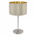 LED Tafellamp | MASERLO - GOLD | 1 x 5W | Warm Wit