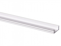 Afhaal LED Profiel 25 | Standard | 17,5 x 7.5mm | Opaal, PC, UV Bestendig | 1M + ein